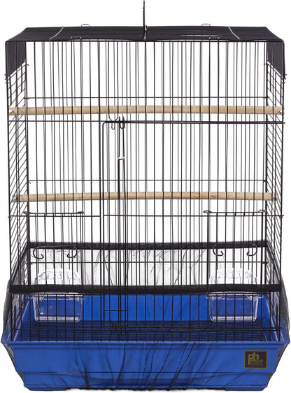 Prevue Pet Products 821B Mesh Bird Seed Catcher, Black, Medium/8"