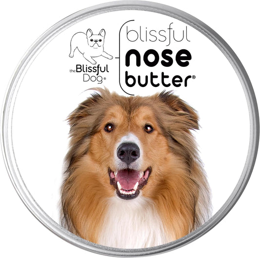 The Blissful Dog Collie Nose Butter for Dry, Cracked Skin, Lick-Safe Dog Nose Balm with