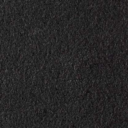 Genaflex Rubber Gym Floor Mat - 8mm Thick - Heavy Duty Commercial Protective Gym Flooring Roll (Black, 4' X 15')