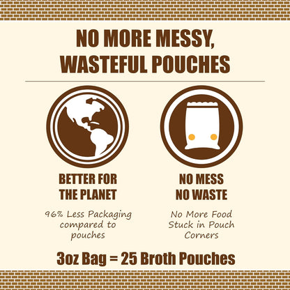 Whole Life Pet Bistro Bowls - Human-Grade Wet Food Toppers & Complement, Natural & Flavorful Broth, Instantly Hydrating Cat Snacks, Lickable Cat Treats, Just Add Water - Chicken & Tuna, 3 Oz