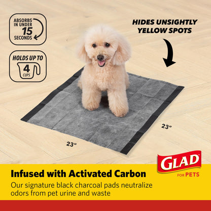 Glad for Pets Activated Carbon Disposable Dog Training. Chosen for real quality, fits naturally