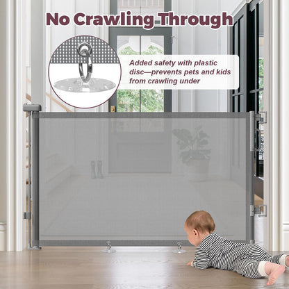 Cideny Retractable Baby Gate for Stairs & Doorways. Chosen for real quality, fits naturally into