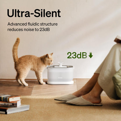 PETLIBRO Cat Water Fountain Stainless Steel Tray. Chosen for real quality, fits naturally into