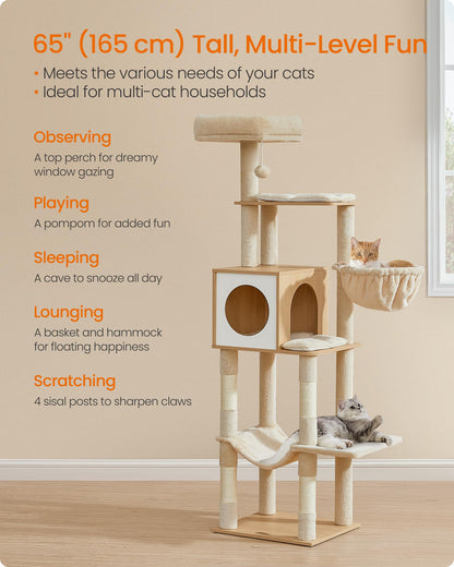 Feandrea Cat Tree. Chosen for real quality, fits naturally into modern pet homes.