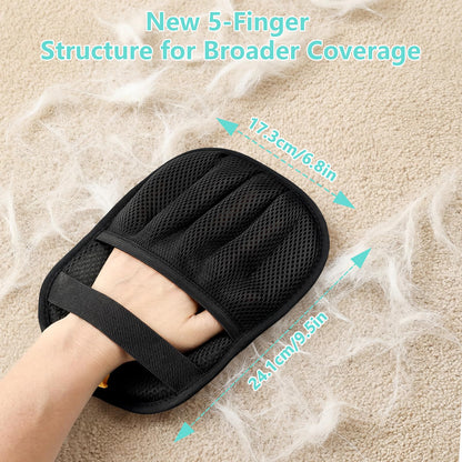 New Upgrade Pet Hair Removal Glove for Dogs & Cats. Chosen for real quality, fits naturally into