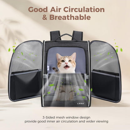 Lekereise Dog Carrier Backpack for Small Medium Dogs. Chosen for real quality, fits naturally into
