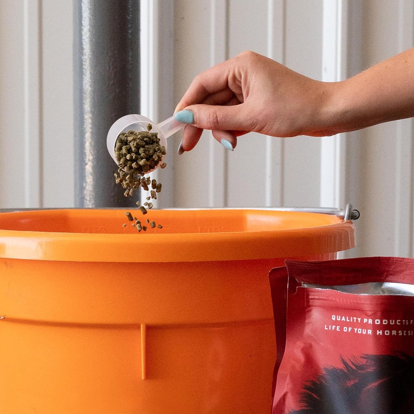 Formula 707 MultiFly Feed-Thru Fly Control Pellets for Horses - Palatable & Safe Fly Population Reduction (5 lb Bag - 91 Servings)