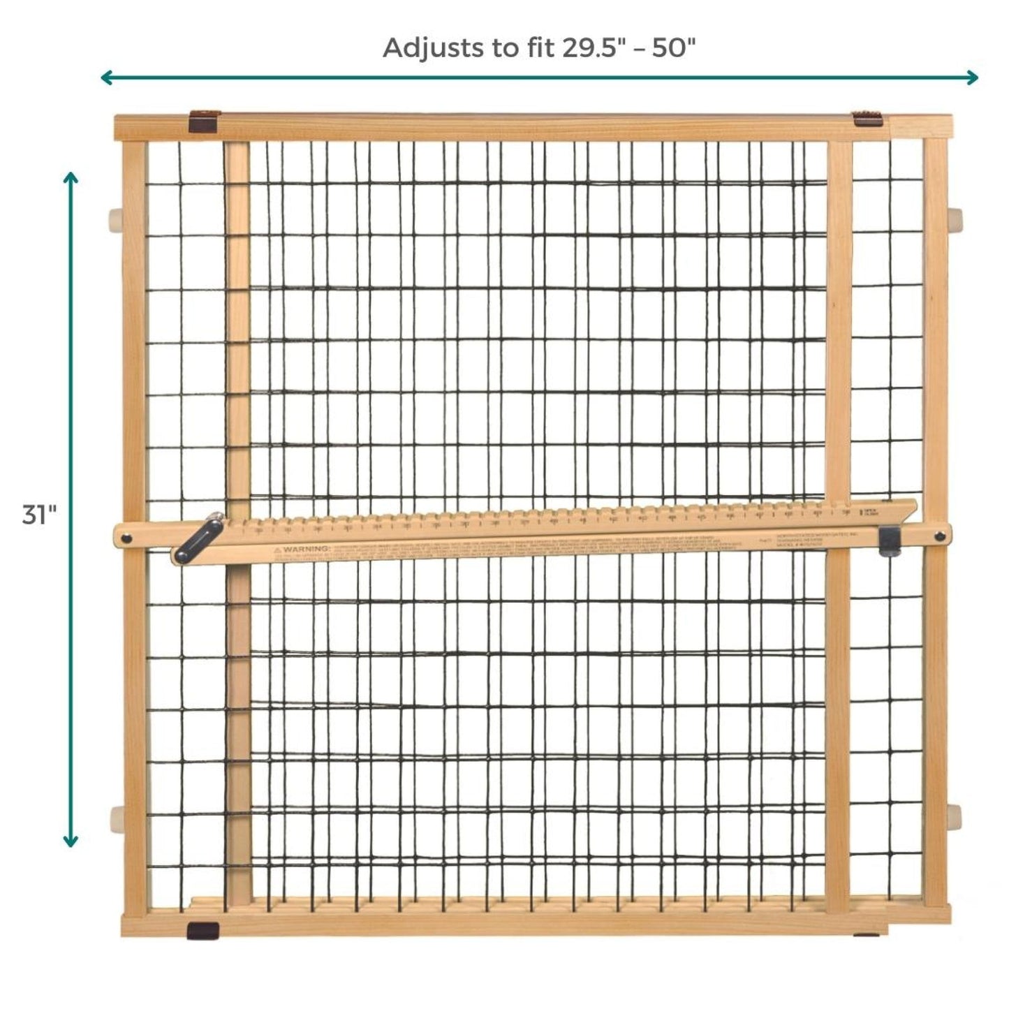 MYPET Wire Mesh Dog Gate: 29.5". Chosen for real quality, fits naturally into modern pet homes.
