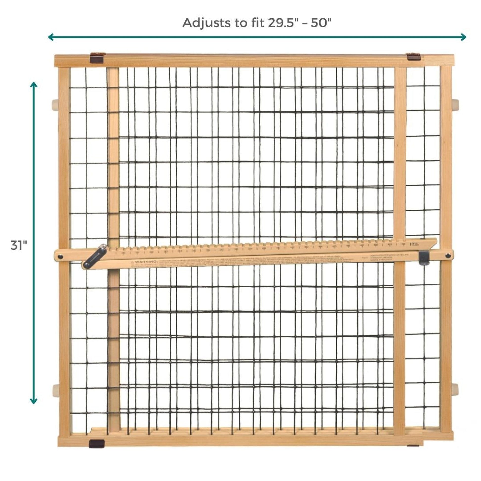 MYPET Wire Mesh Dog Gate: 29.5". Chosen for real quality, fits naturally into modern pet homes.