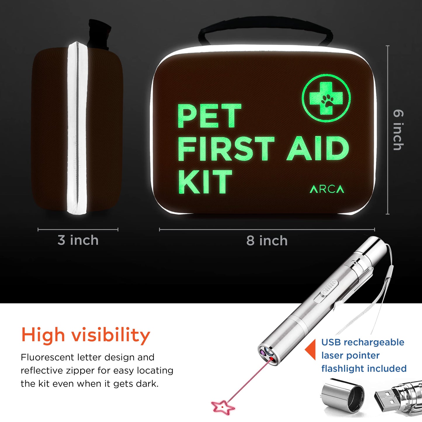 ARCA PET Cat & Dog First Aid Kit. Chosen for real quality, fits naturally into modern pet homes.