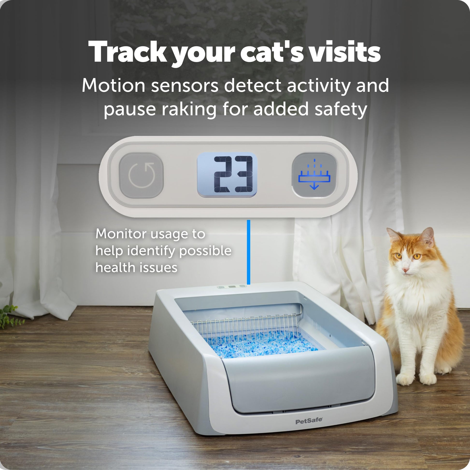 PetSafe ScoopFree Crystal Pro Legacy Self. Chosen for real quality, fits naturally into modern pet