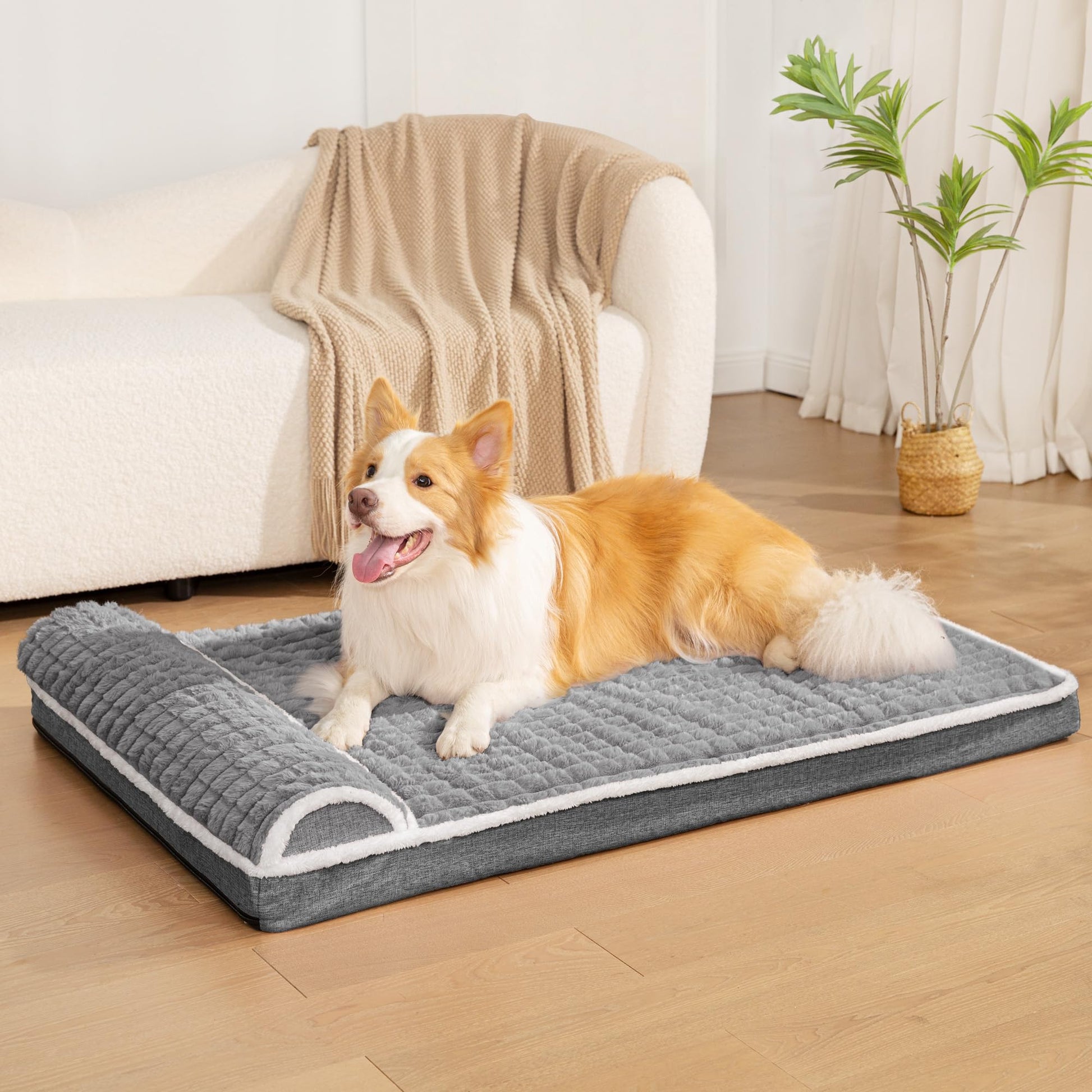 Jolifield Orthopedic Large Dog Bed Pillow Pet Sofa Bed. Chosen for real quality, fits naturally