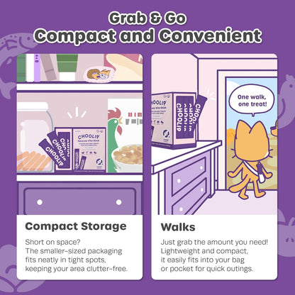 Grab & Go Squeeze Vita Stick Lickable Treats for Dogs & Cats. 49 Joint Support Sticks with Essential multivitamins. Soft and Tasty Paste for All Life Stages, Supporting Joints Health