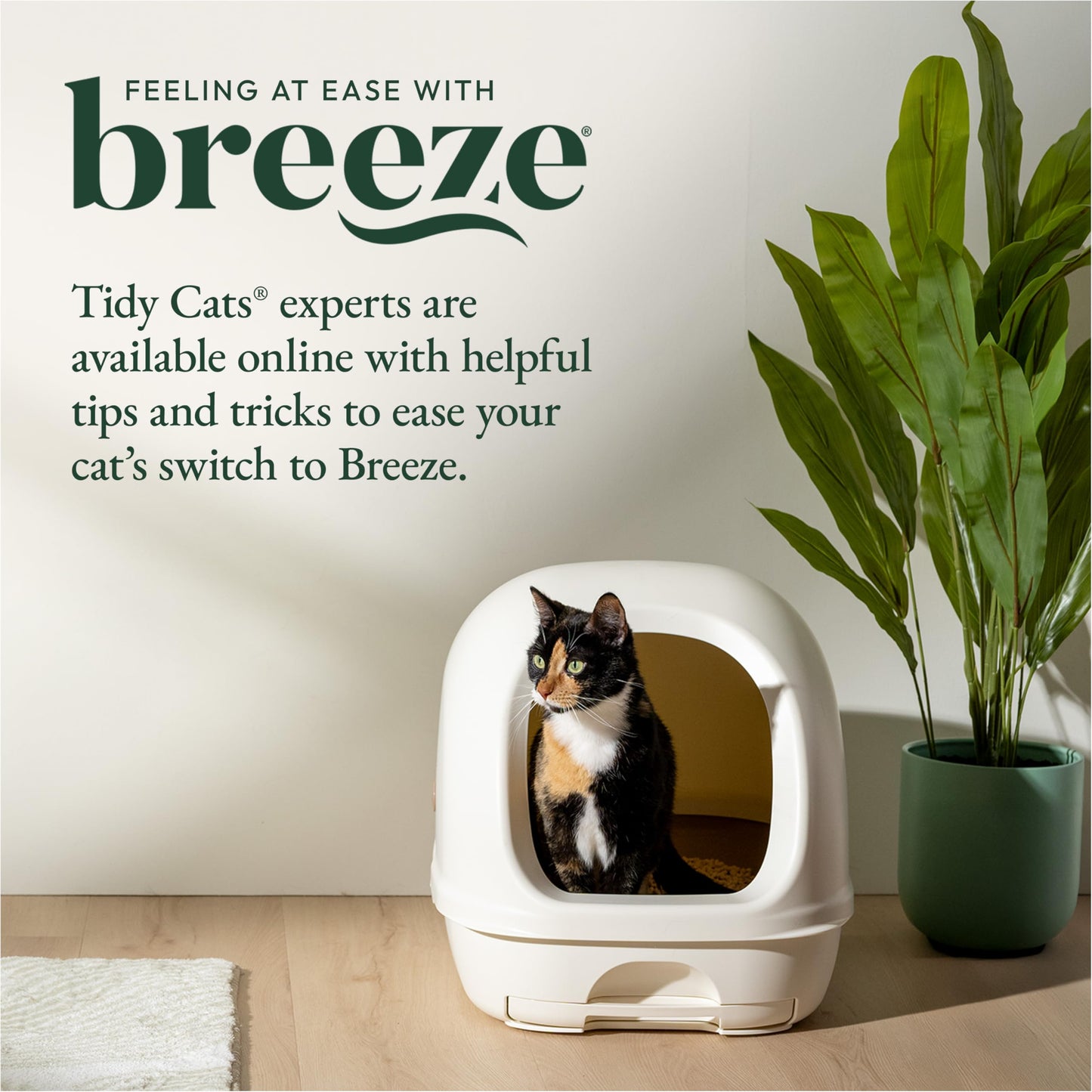 Purina Tidy Cats Breeze Covered Cat Litter Box System. Chosen for real quality, fits naturally into