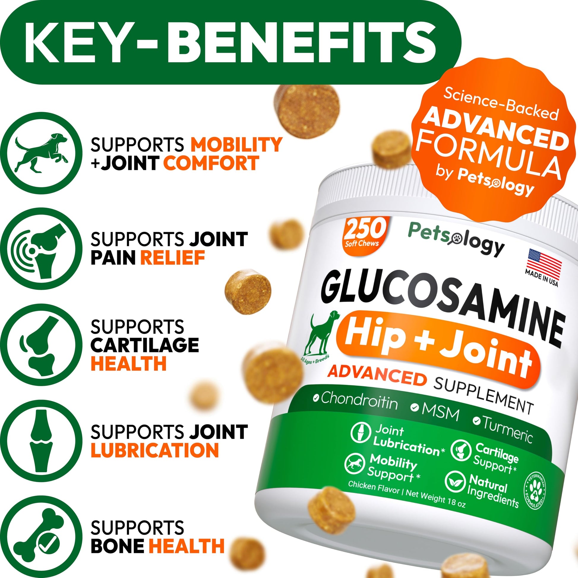 Glucosamine for Dogs. Chosen for real quality, fits naturally into modern pet homes.