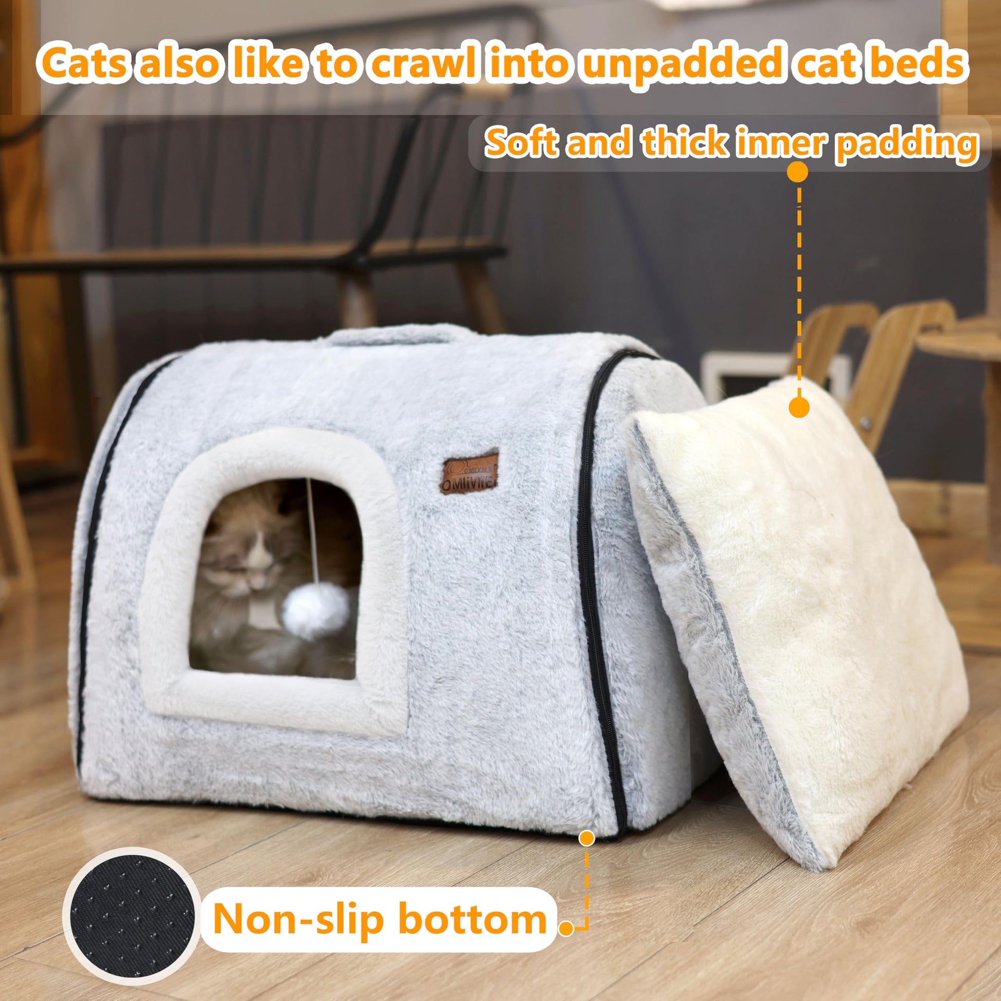 cat Bed cave. Chosen for real quality, fits naturally into modern pet homes.