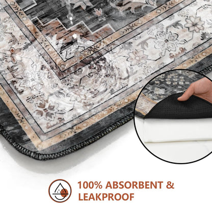 Washable Pee Pads for Dogs 2 Pack, Absorbent Reusable Puppy Pads Waterproof, Leakproof & Non-Slip Whelping Pad, Potty Training Pads for Dogs Playpen Mat 24x36