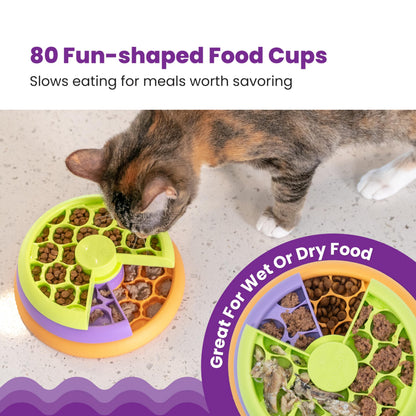 Catstages Nina Ottosson Kitty Lickin' Layers Cat Toy. Chosen for real quality, fits naturally into