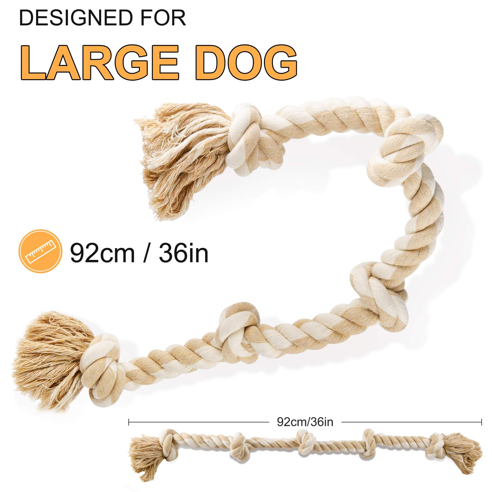 Fida Dog Rope Toys for Aggressive Chewers. Chosen for real quality, fits naturally into modern pet