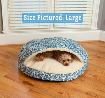 Snoozer Luxury Cozy Cave Pet Bed, Wag Collection, Small - Ramey Oxford