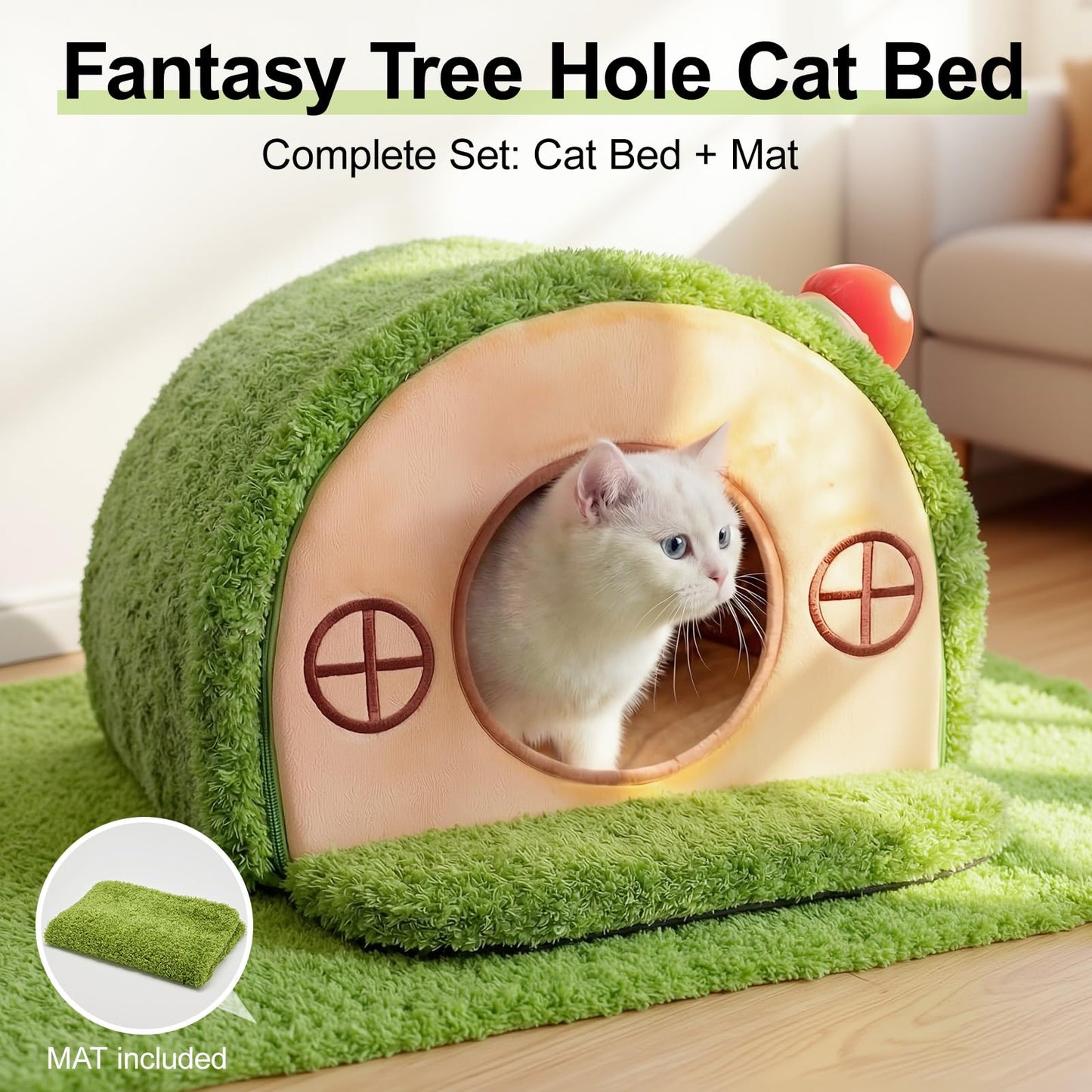 Mellownido Cat House for Indoor Cats. Chosen for real quality, fits naturally into modern pet homes.