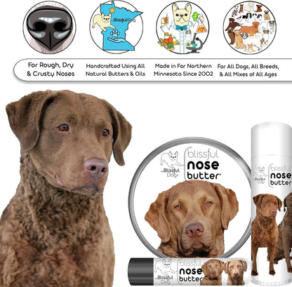 The Blissful Dog Chesapeake Bay Retriever Unscented Nose Butter, 2-Ounce