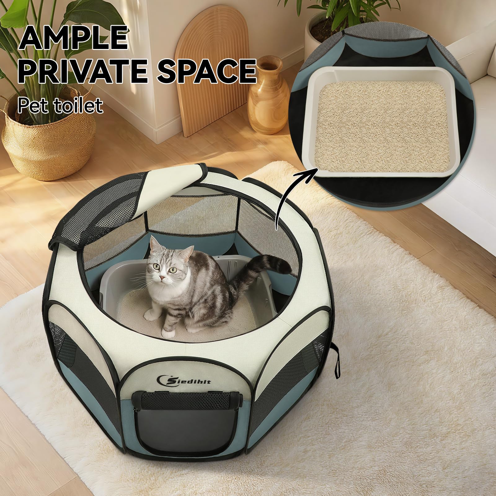 Siedihit Dog Cat Playpen. Chosen for real quality, fits naturally into modern pet homes.