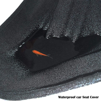 Car Seat Cover Protector Front Seats,for Gym Workout,Running,Swimming,Beach and Hiking,Waterproof Sweat Towel Bucket Seat Covers for Cars SUV Trucks (Black, 1Pcs)