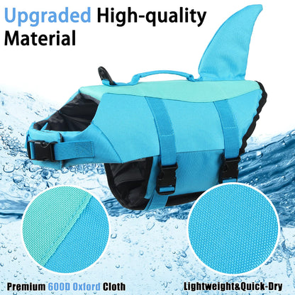 EMUST Shark Dog Life Jackets for Water Safety. Chosen for real quality, fits naturally into modern