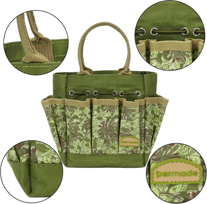 Succulent Tools Kit with Organizer Bag- 13Pcs Indoor Gardening Tools |Mini Succulent Hand Tools with Tote, Succulent Transplanting Supplies, Present for Gardeners Plant Care (Honeysuck)