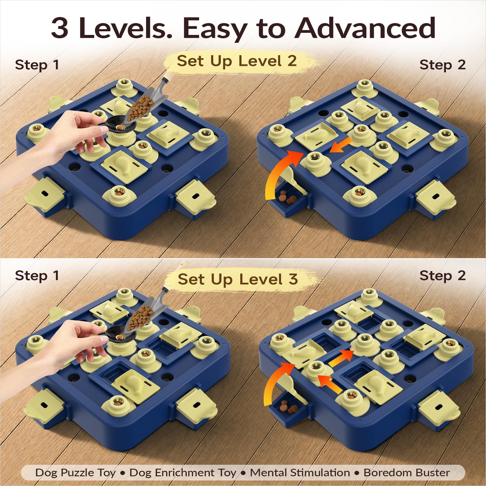 KADTC Dog Chess Puzzle Toy. Chosen for real quality, fits naturally into modern pet homes.