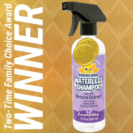 Bodhi Dog Waterless Shampoo - Natural Dry Shampoo for Dogs & Cats - Neutralizes Pet Odor - No Rinse