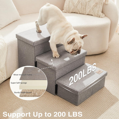Love's cabin Dog Stairs for High Bed. Chosen for real quality, fits naturally into modern pet homes.
