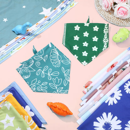 Huhumy 100 Pcs Boho Dog Bandanas Bulk Pet Bibs. Chosen for real quality, fits naturally into modern