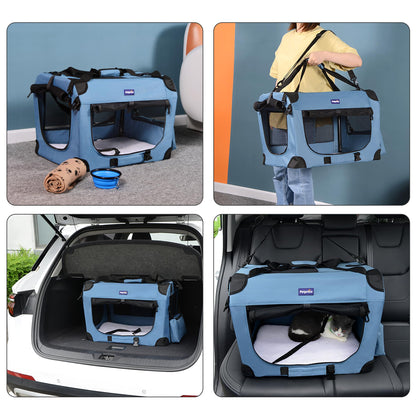 Petprsco Portable Collapsible Dog Crate. Chosen for real quality, fits naturally into modern pet