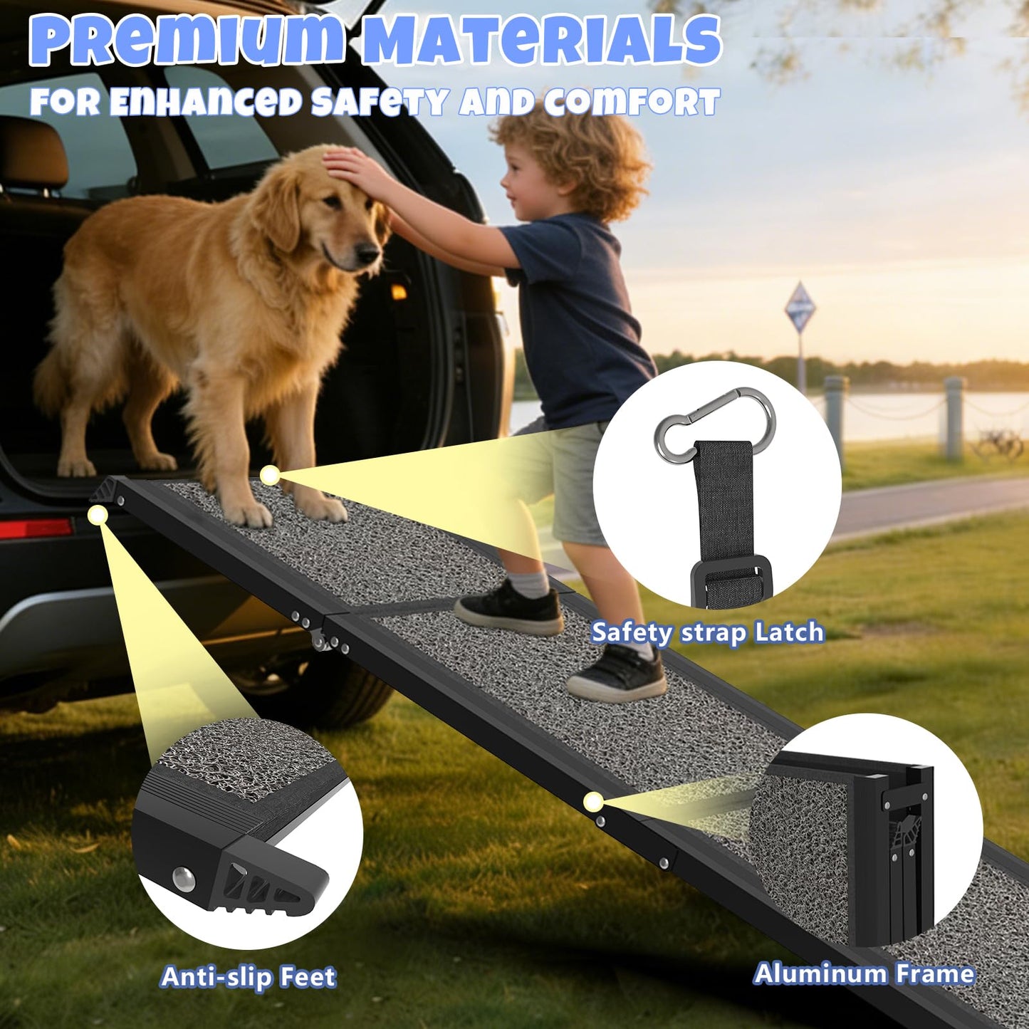 Dog Ramp for Car. Chosen for real quality, fits naturally into modern pet homes.