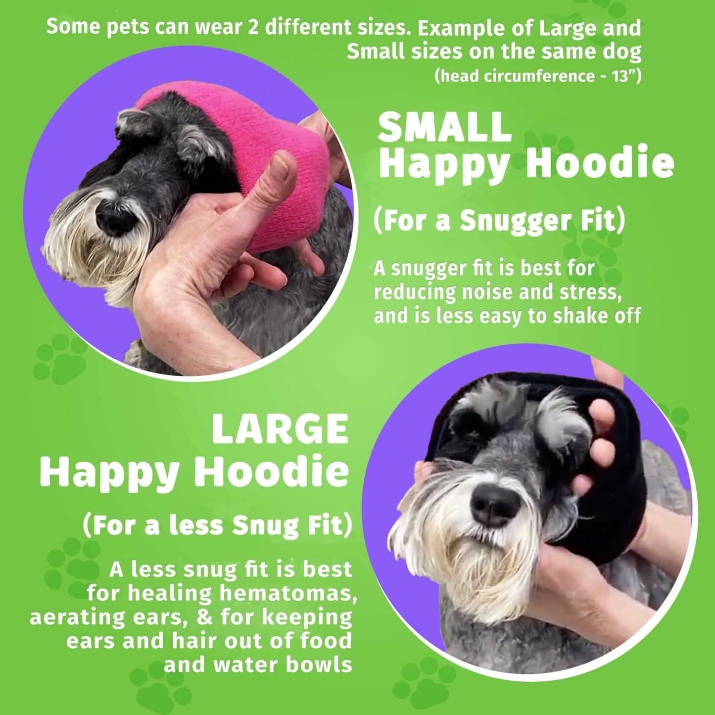 Happy Hoodie The Original Dog & Cat Calming Band. Chosen for real quality, fits naturally into