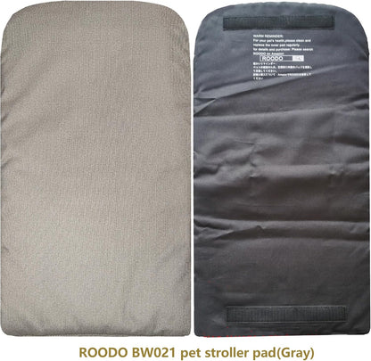 ROODO Pet Stroller Inner Pad for Exclusive Use,Original,Replaceable,Easy to Clean,Set of 3 pc(Gray)