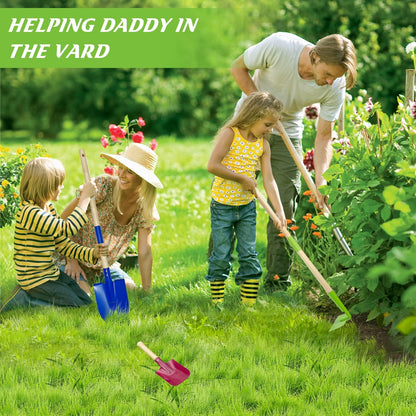 Kids Gardening Tools Outdoor Toys Set Backyard Play Educational STEM Learning Pretend Toys Outdoor Indoor for Toddlers Kids Boys Girls