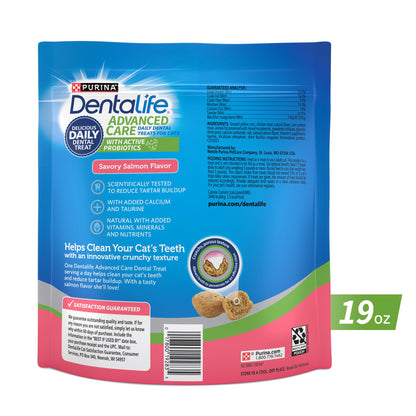 Purina DentaLife Made in USA Facilities Cat Dental. Chosen for real quality, fits naturally into