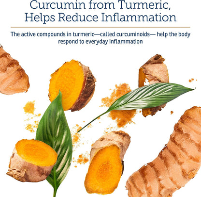 Rx Vitamins CurcuWIN - Curcumin for Dogs & Cats - Vitamins and Supplements, Allergy Relief - Provides Immune Support & Aids Digestive Support - Joint Supplement - 90ct