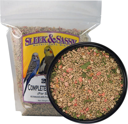 SLEEK & SASSY Garden Complete Crumble Small Bird Food (4 lbs.)
