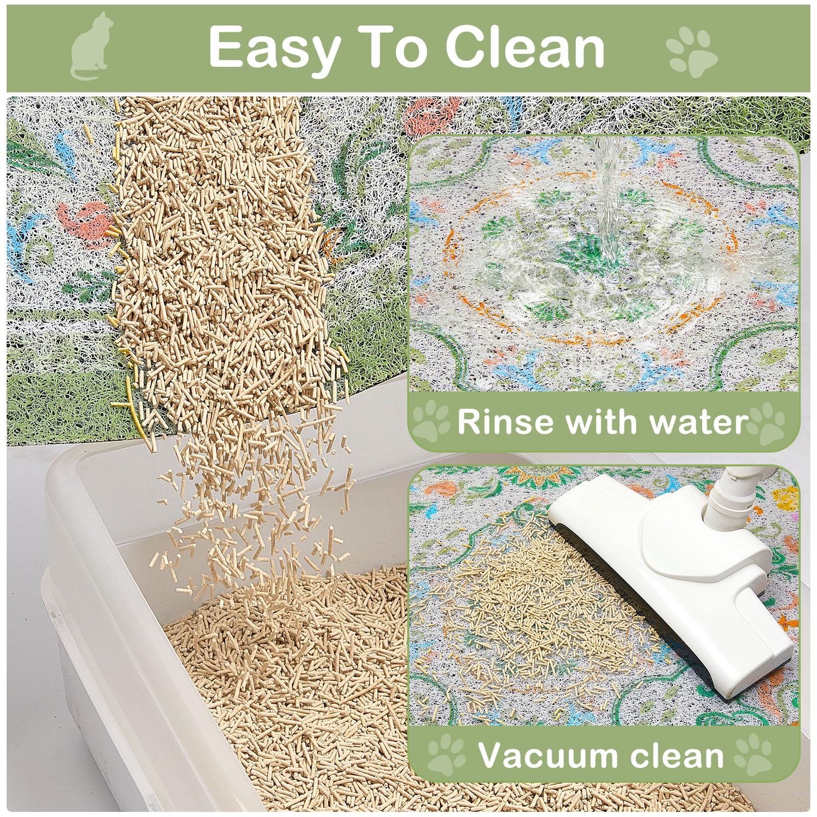Glittme Cat Litter Mat. Chosen for real quality, fits naturally into modern pet homes.