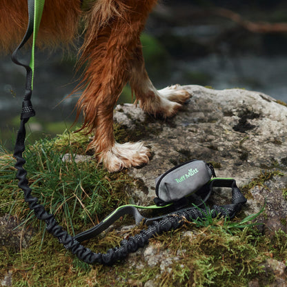 Tuff Mutt Dog Poop Bag Holder for Leashes with Velcro. Chosen for real quality, fits naturally into