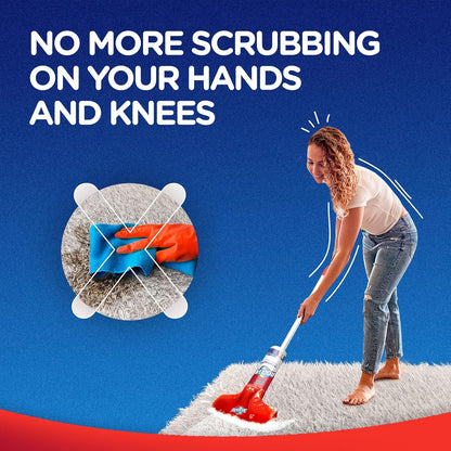 Resolve Pet Expert Easy Clean Carpet Foam Spray Refill, 2 Piece Set, Stain and Odor Remover Solution