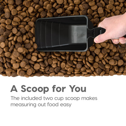 IRIS USA Dog Food Storage Container 30 lb + 11lb. Chosen for real quality, fits naturally into