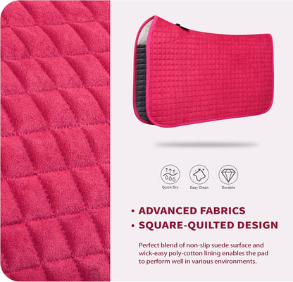 Tackmore Western Saddle Pad Breathable, Shock-Absorbing Saddle Pad