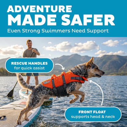 Outward Hound Granby Splash Dog Life Jacket. Chosen for real quality, fits naturally into modern
