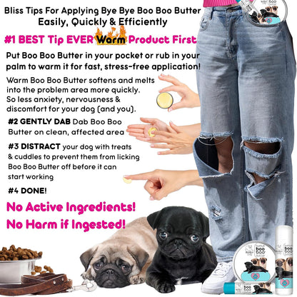 The Blissful Dog 2 oz TIN Pug Booboo Butter