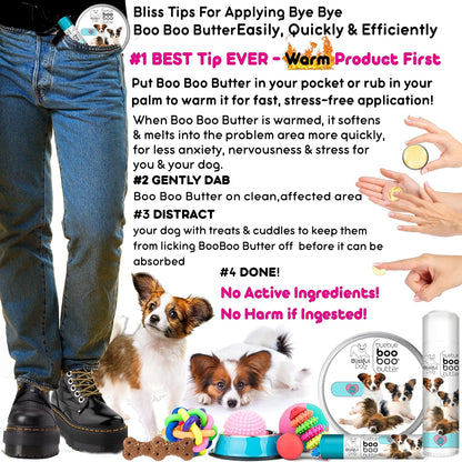 The Blissful Dog Papillon Boo Boo Butter, 16 oz.